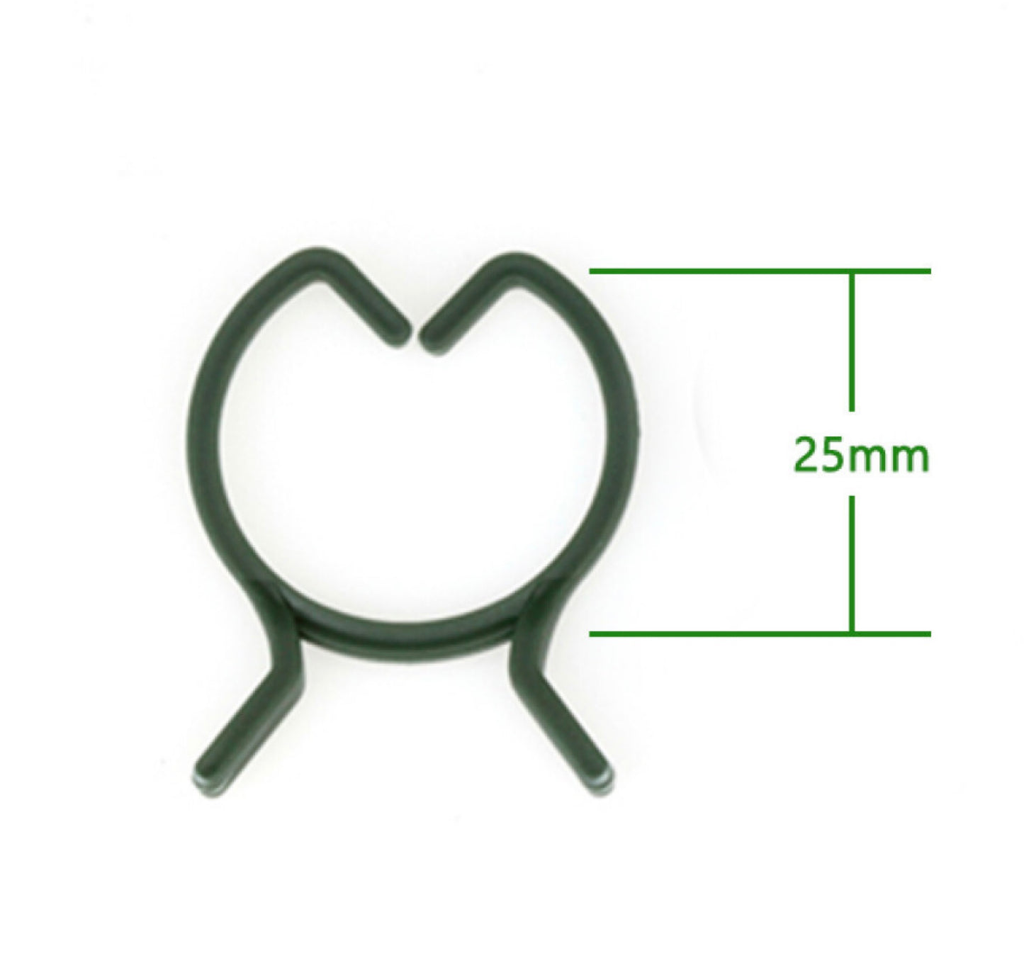20 Eco Plant Clips 25mm