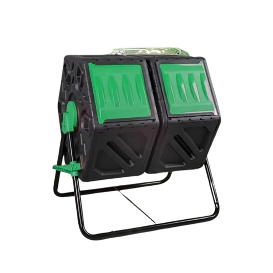 Dual Chamber Rotating Compost Bin-0