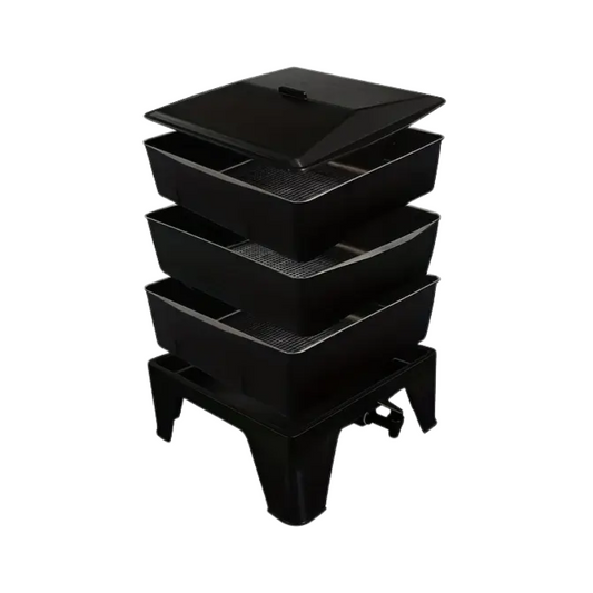 Worm Composting Bin 3-Tier Waste Converter-0